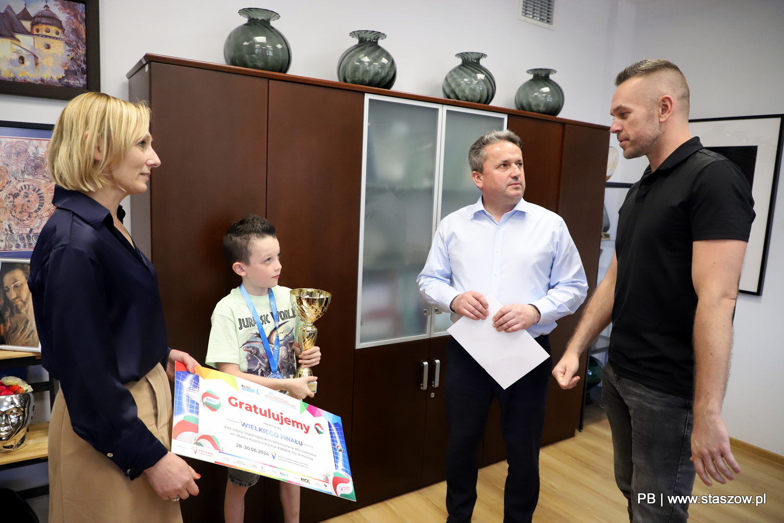 Wojciech Leks wystartuje w finale mistrzostw w minisiatkówce 