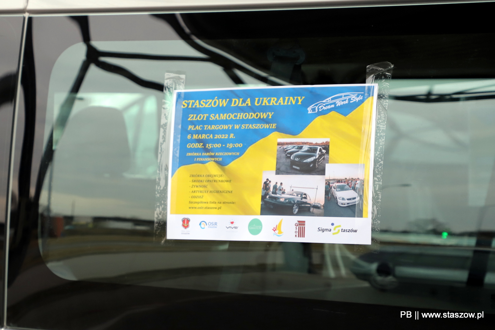 Charytatywny zlot samochodowy dla Ukrainy