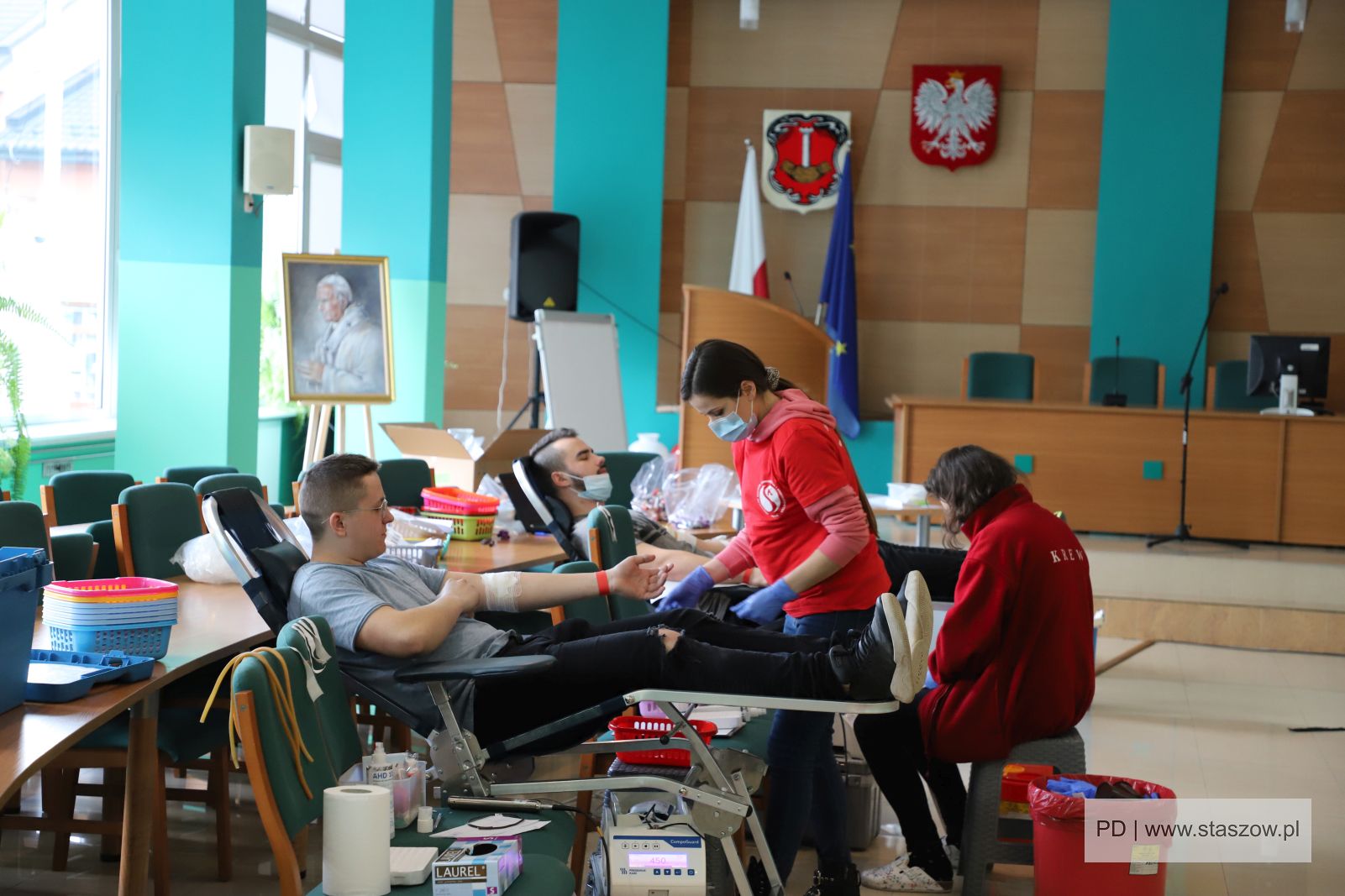 Niemal 15 litrów krwi zebrano podczas akcji w Staszowie