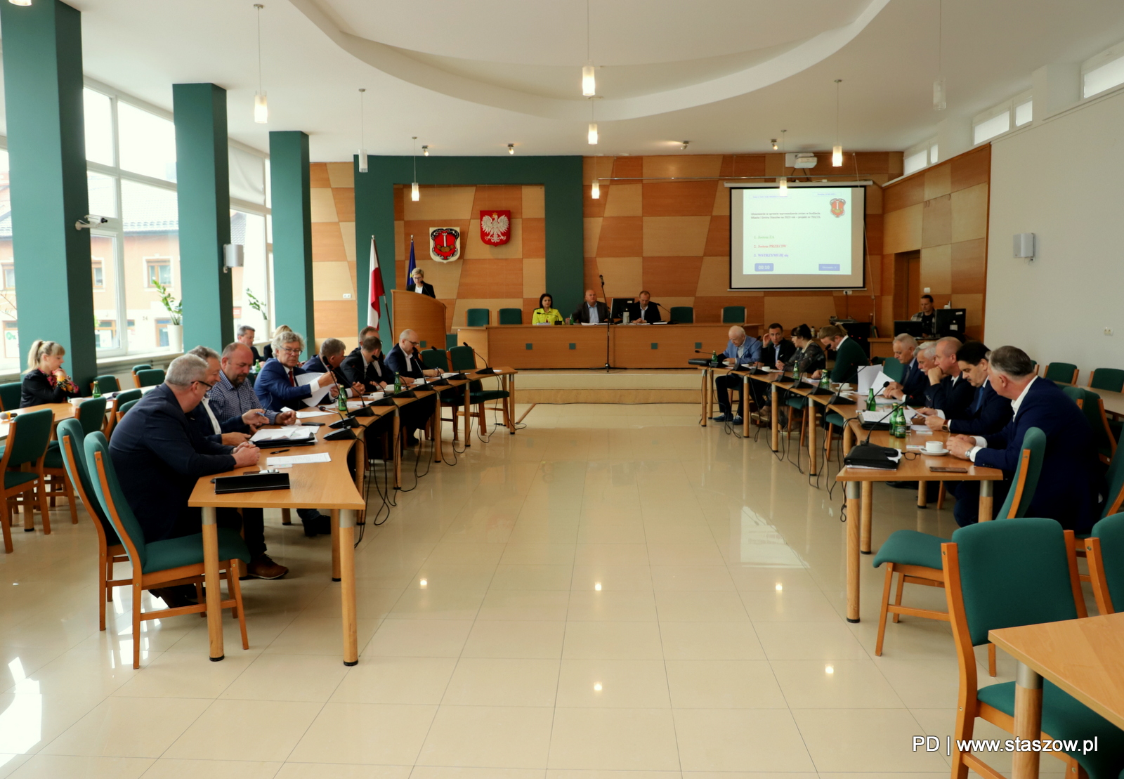 XCIII Sesja Rady Miejskiej w Staszowie